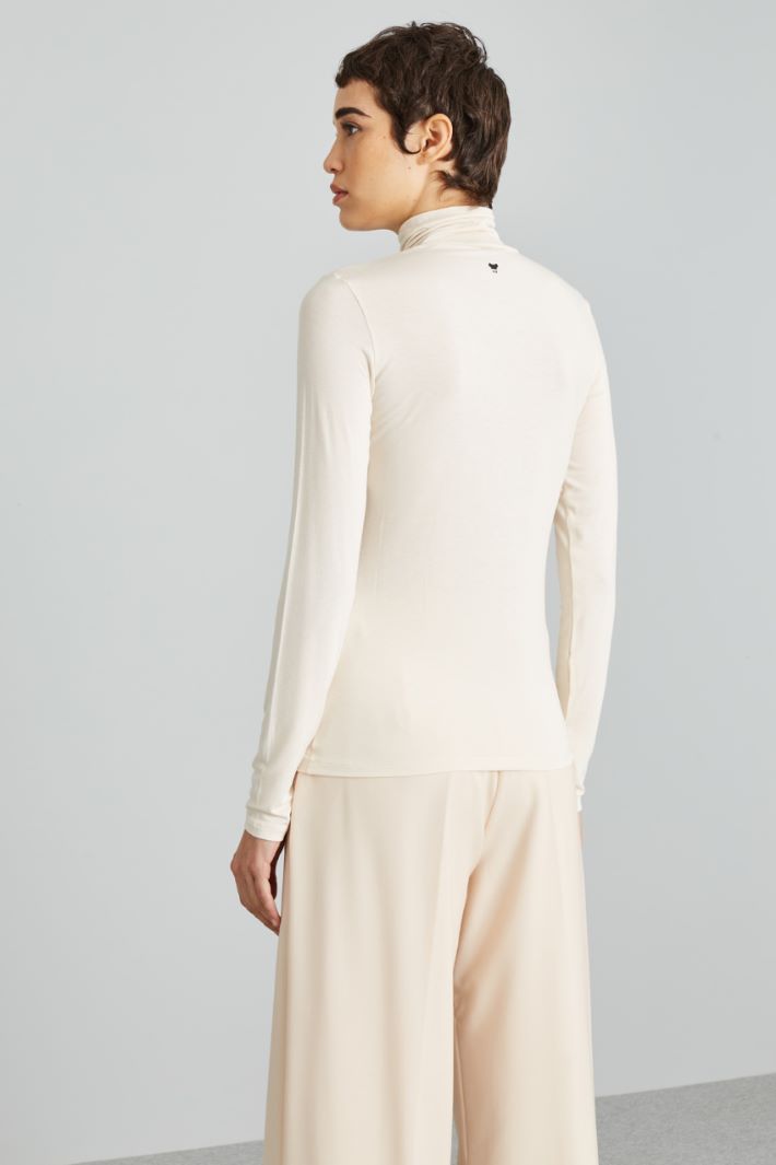 Fitted jersey turtleneck Intrend - 2