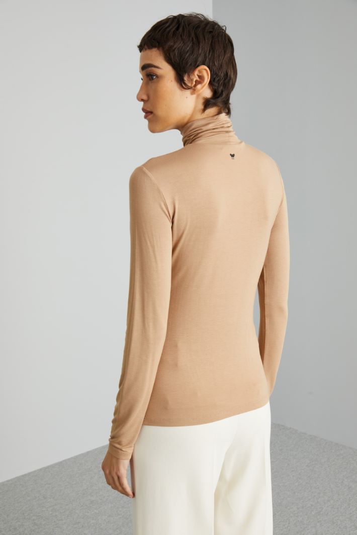 Fitted jersey turtleneck Intrend - 2