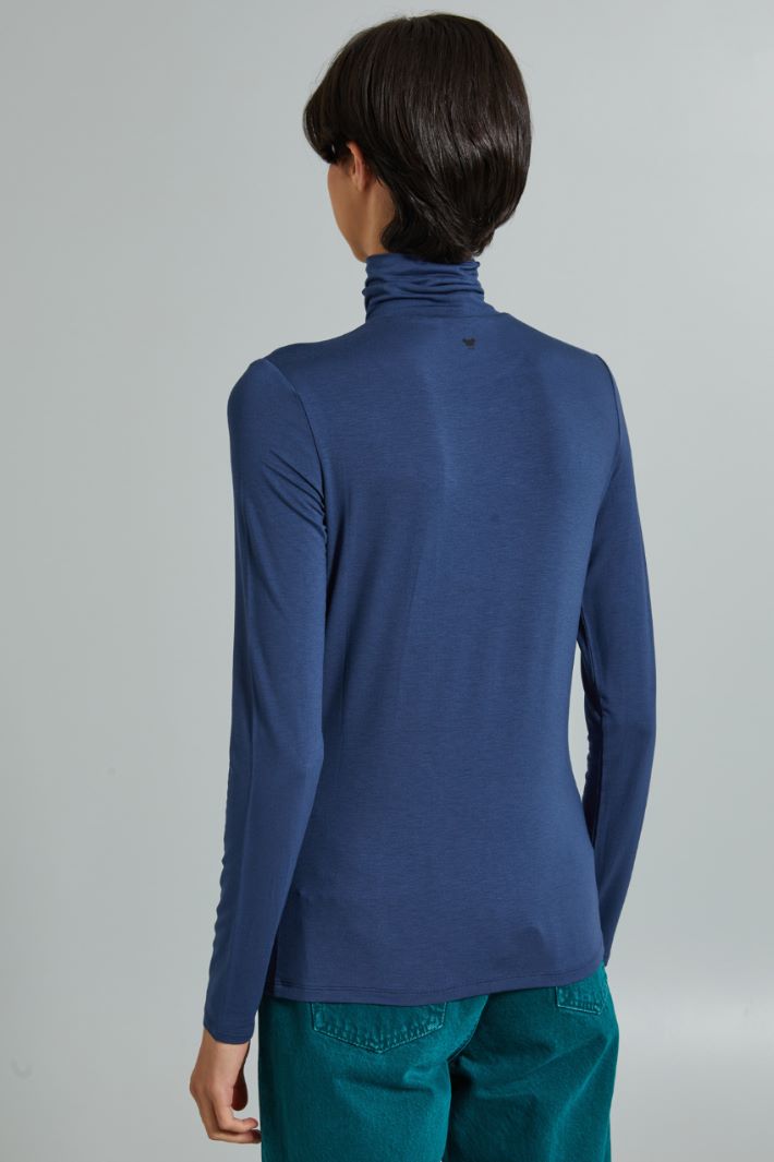 Fitted jersey turtleneck Intrend - 2