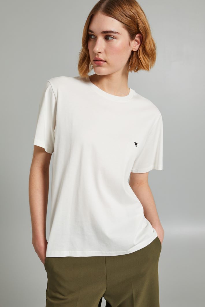 Crew-neck jersey T-shirt Intrend - 3