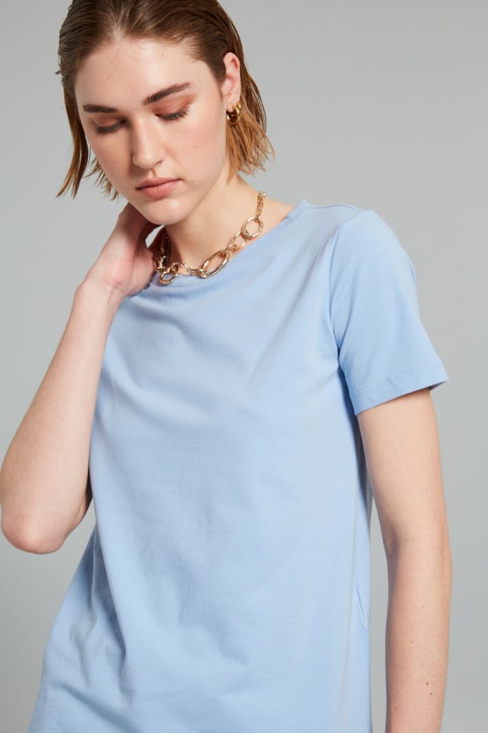 Stretch cotton T-shirt Intrend - 4