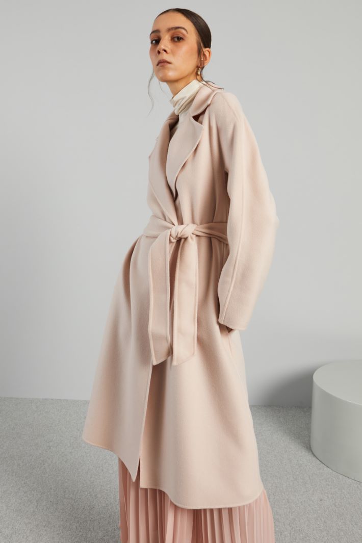 Wool and cashmere robe coat Intrend - 3