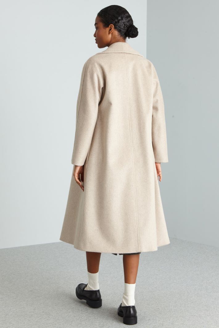 Cashmere, alpaca and wool coat Intrend - 2