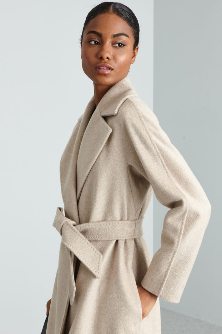 Cashmere, alpaca and wool coat Intrend - 4