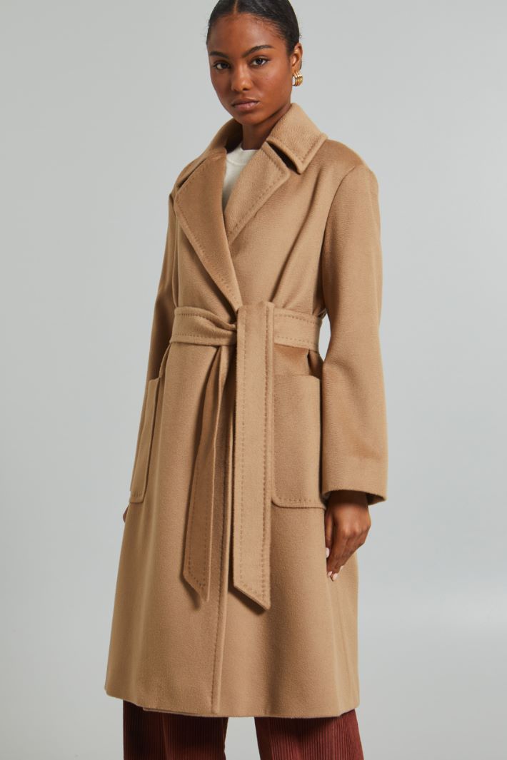 Belted robe coat Intrend - 4