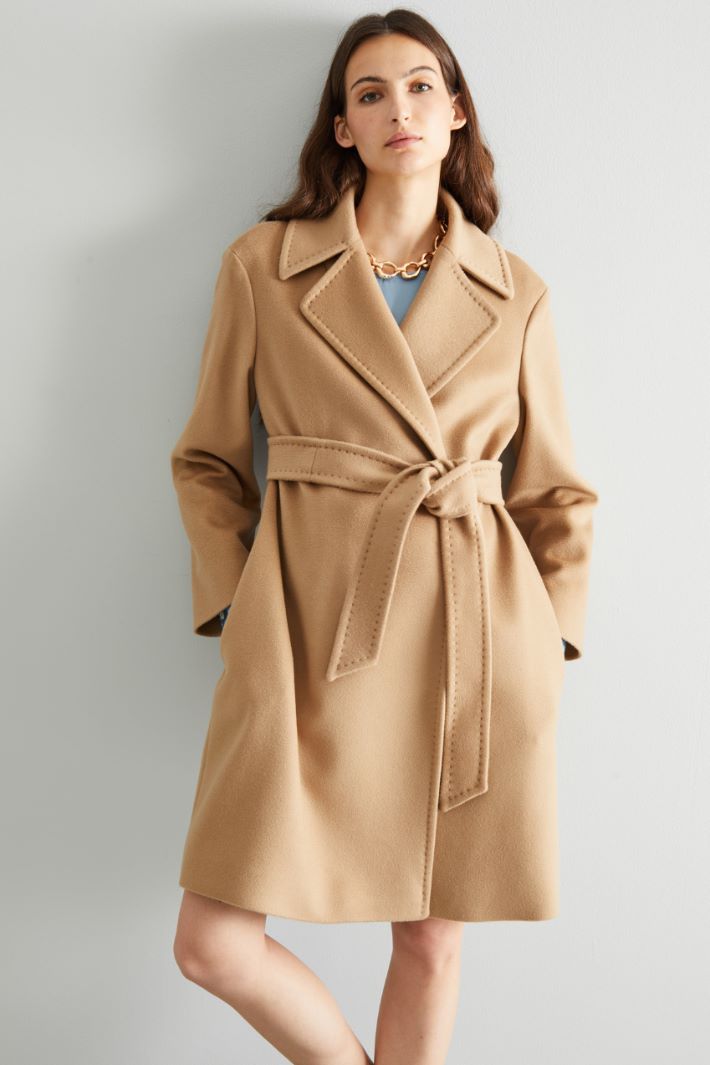 Wool wrap coat Intrend - 3