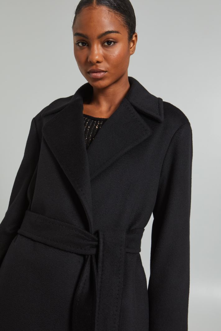 Wool wrap coat Intrend - 4