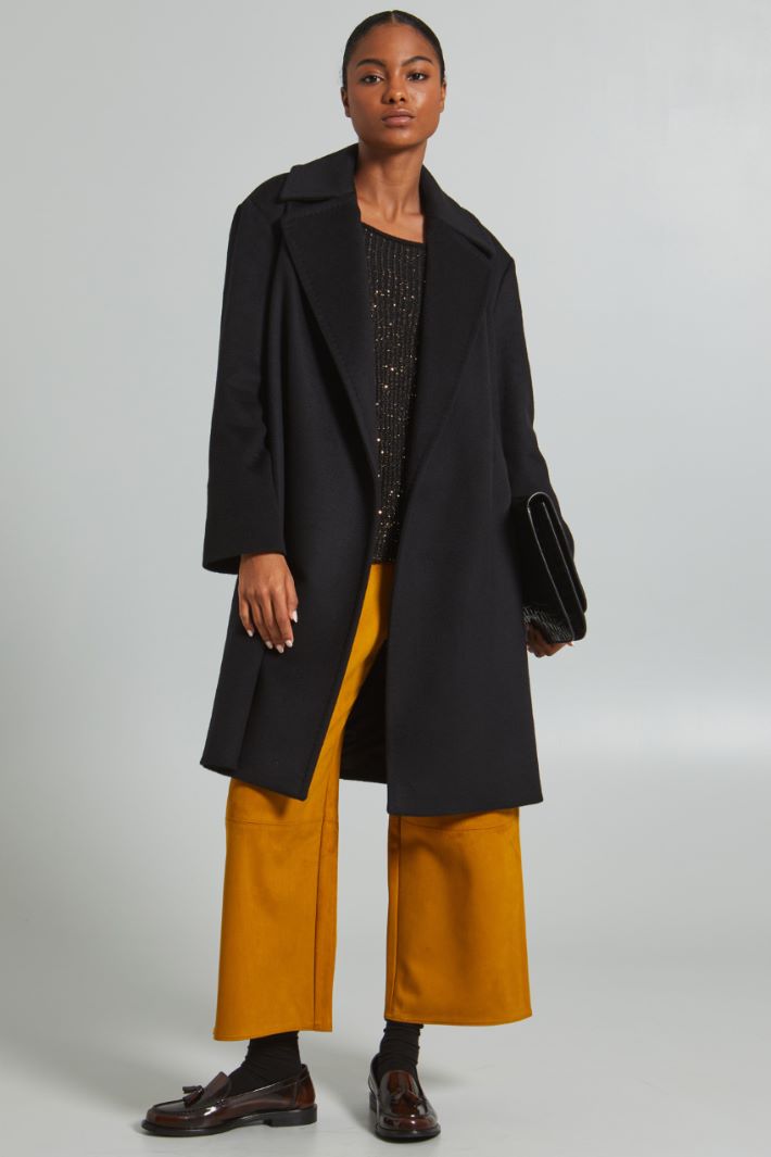 Wool wrap coat Intrend