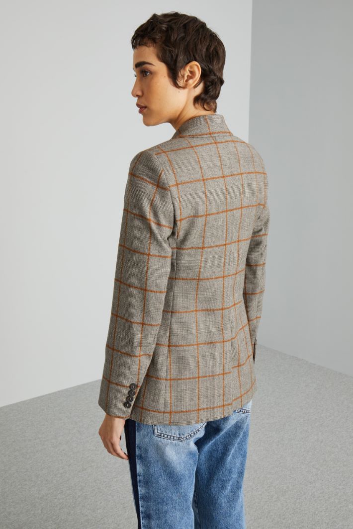 Wool flannel blazer Intrend - 2