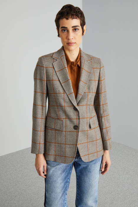 Wool flannel blazer Intrend