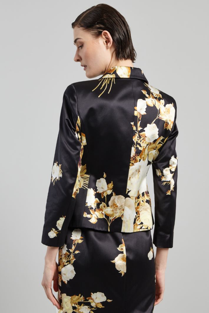 Printed duchesse blazer Intrend - 2