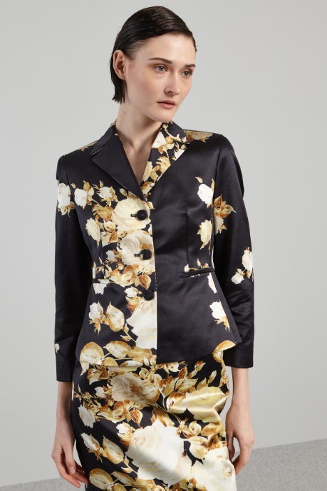 Printed duchesse blazer Intrend