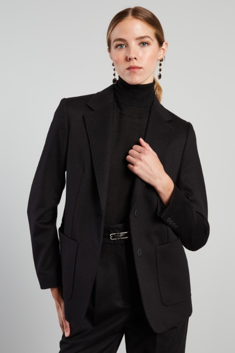 Wool single-breasted jacket Intrend