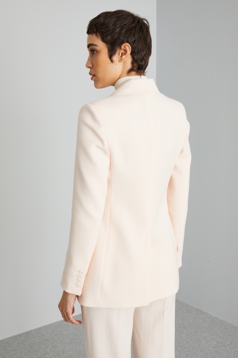 Blazer con rever a lancia