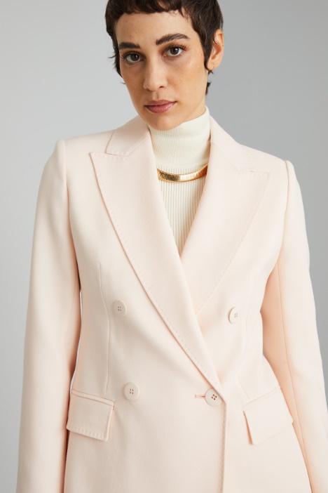 Blazer con rever a lancia