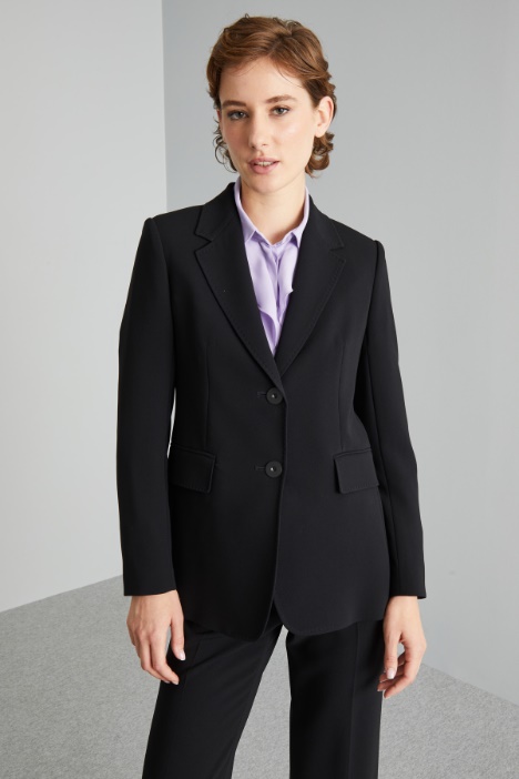 Single-breasted cady blazer Intrend