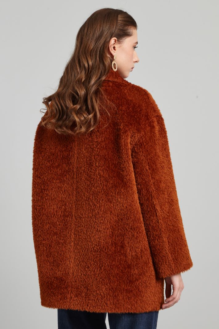 Brushed alpaca coat Intrend - 2