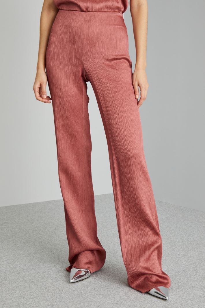 Viscose creponne trousers Intrend - 3