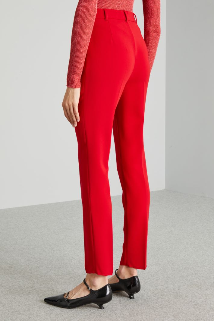 Topstitched trousers Intrend - 2