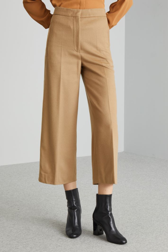 Cropped drap trousers Intrend - 2