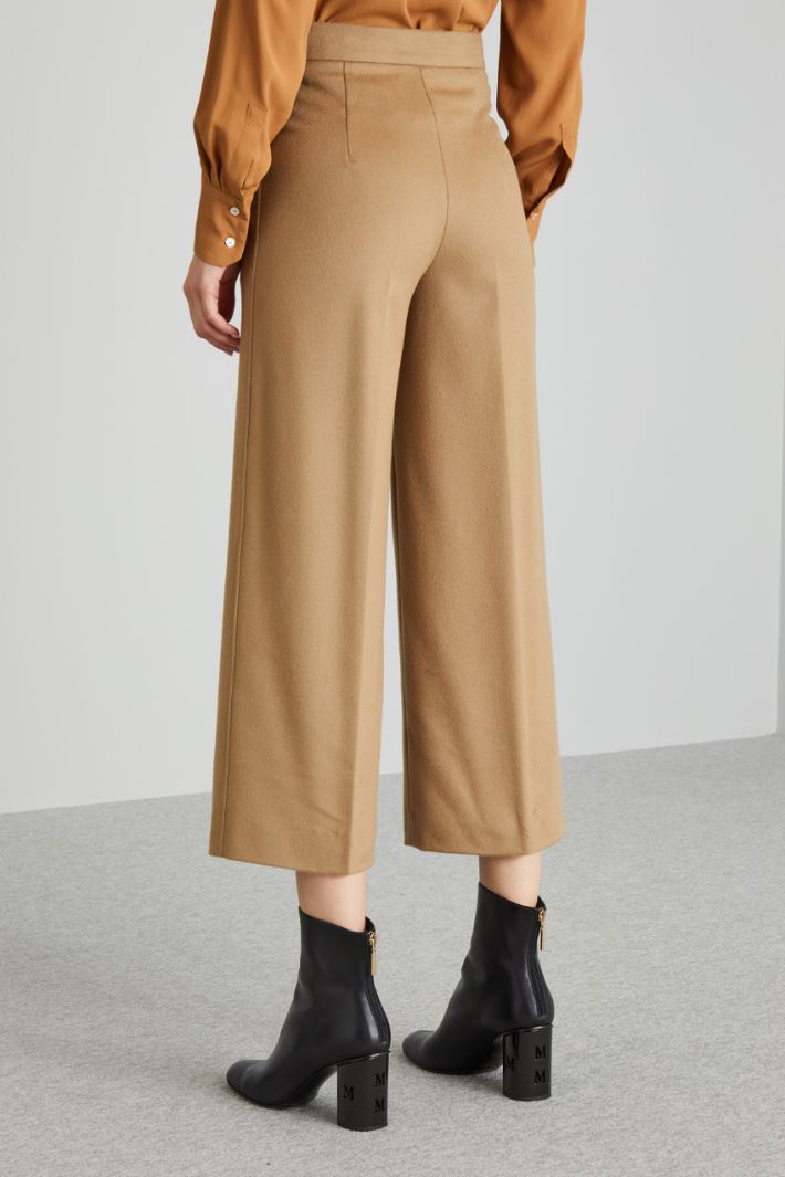 Cropped drap trousers Intrend - 3