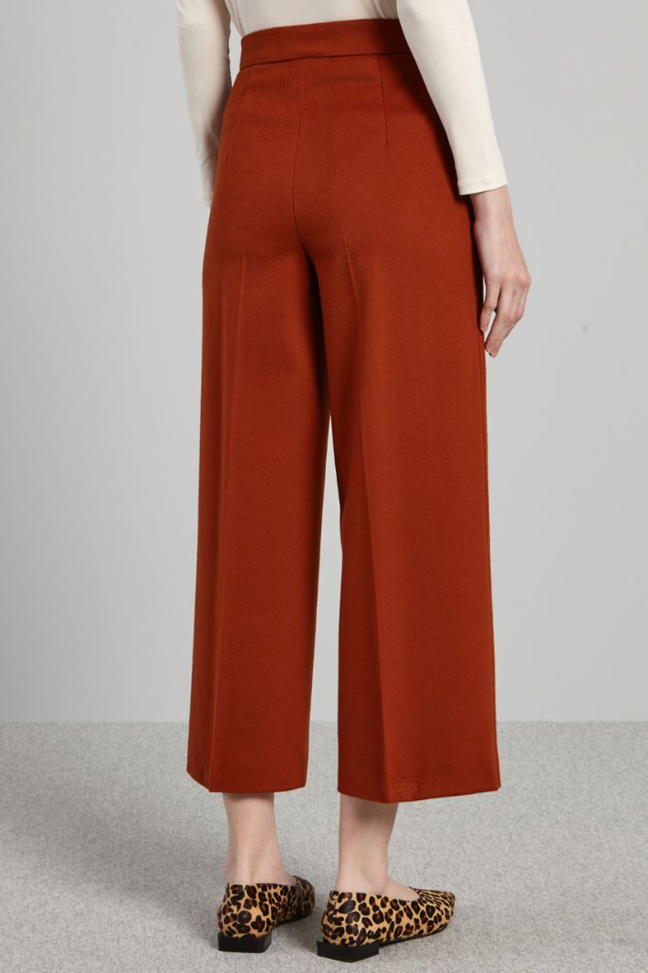 Cropped drap trousers Intrend - 2