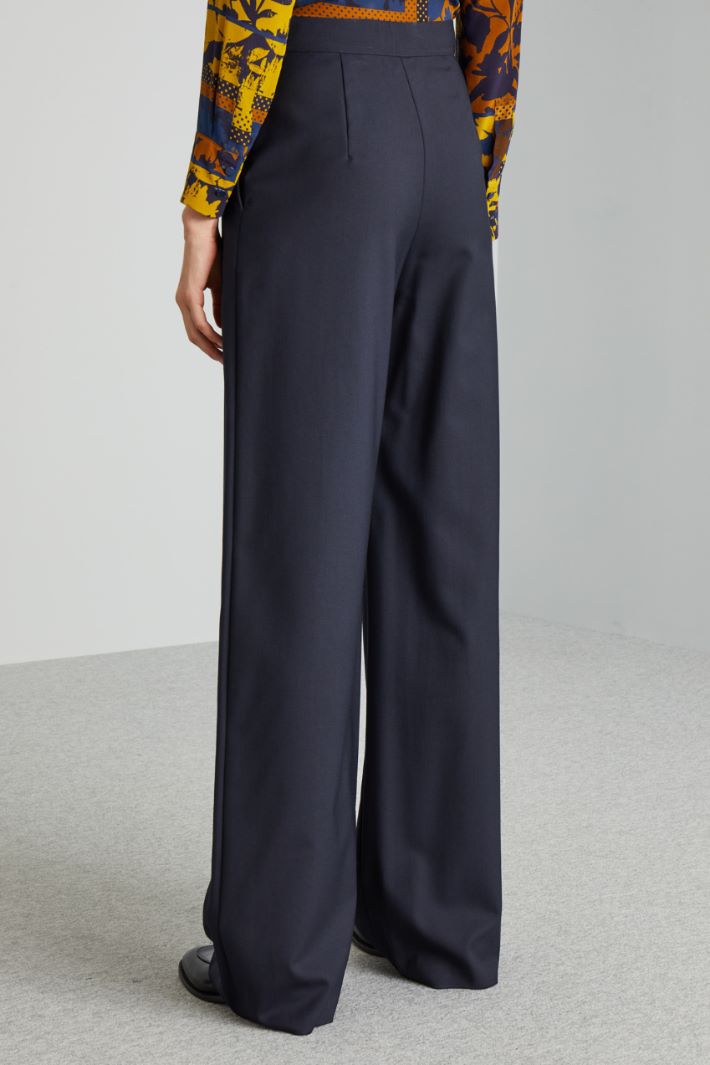 Buttoned palazzo trousers Intrend - 2