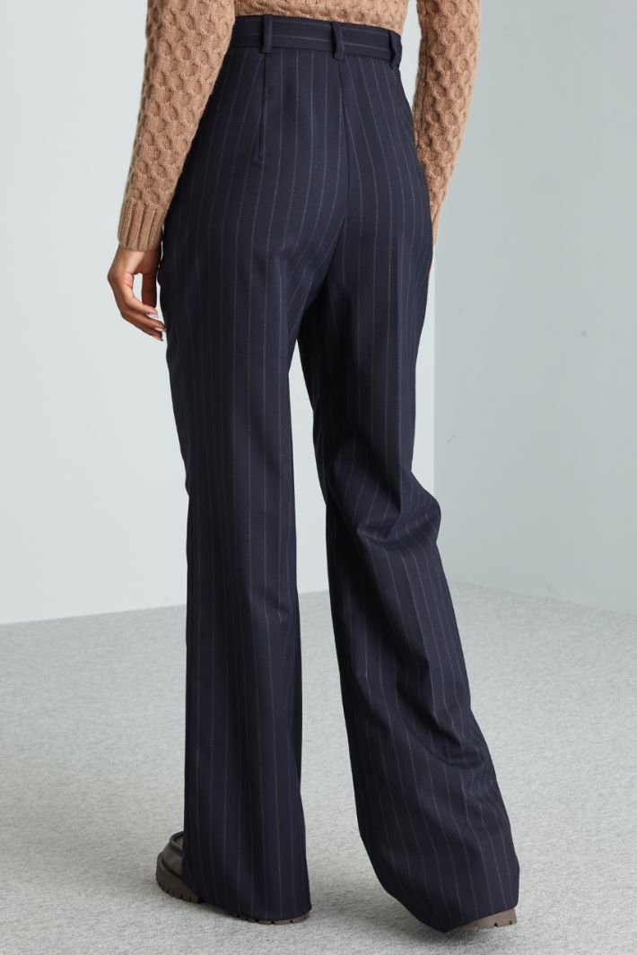 Long pinstripe trousers Intrend - 2