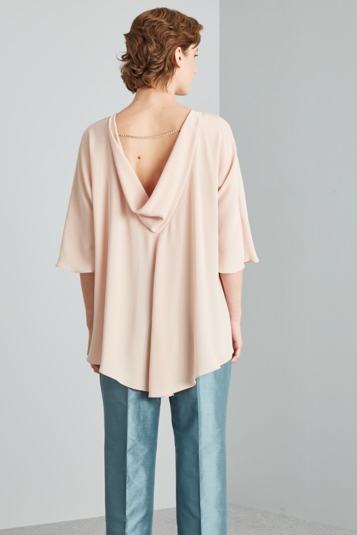 Blouse with back draping Intrend - 2