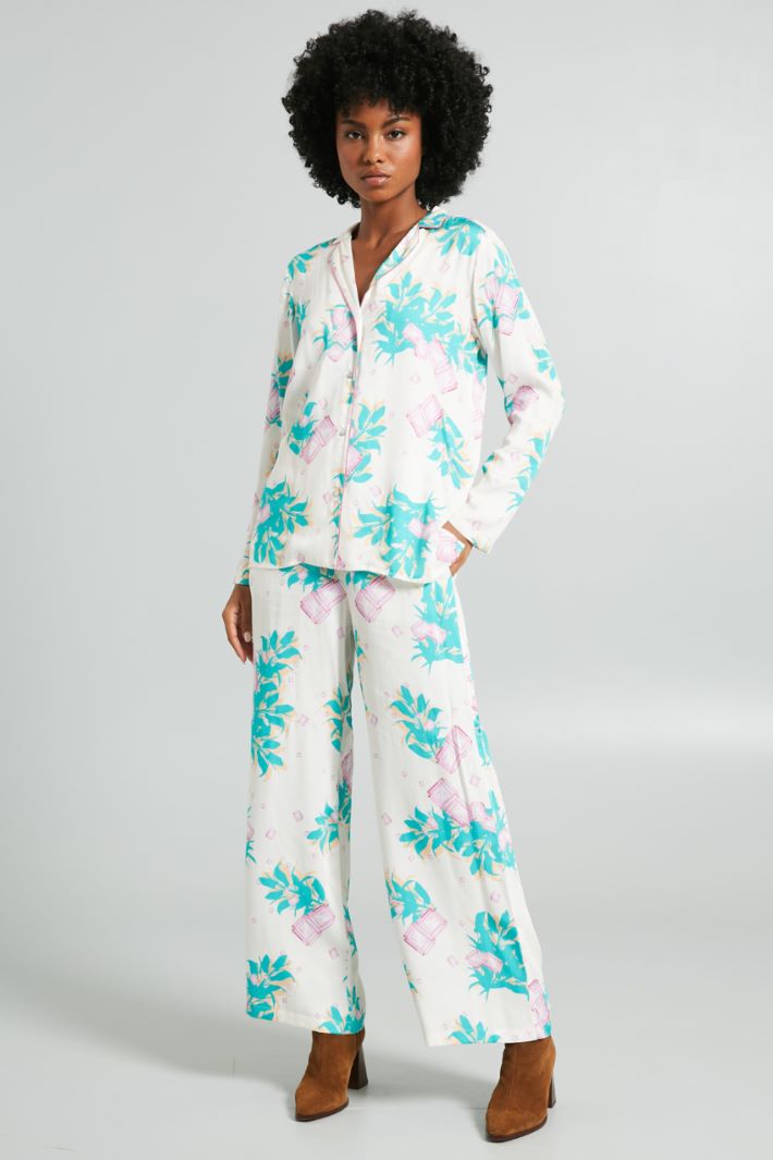 Patterned pajamas Intrend - 3