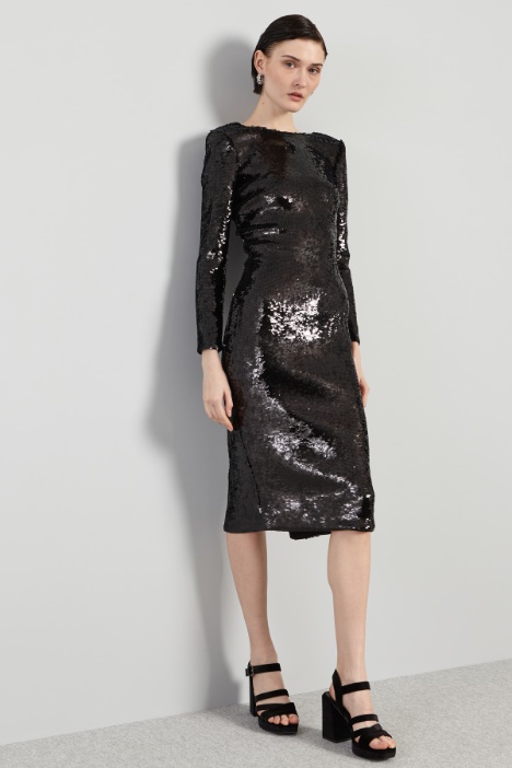 Sequinned sheath dress Intrend