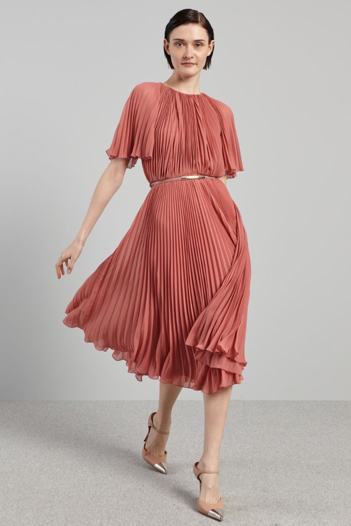 Pleated sable dress Intrend