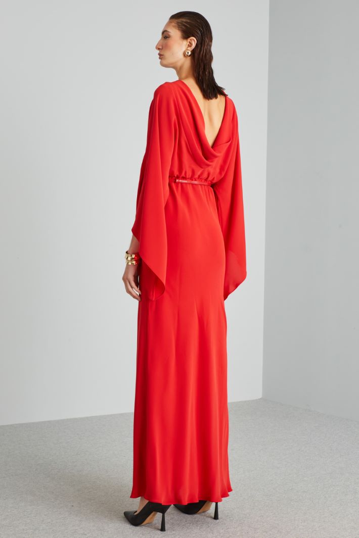 Dress with draped back Intrend - 2