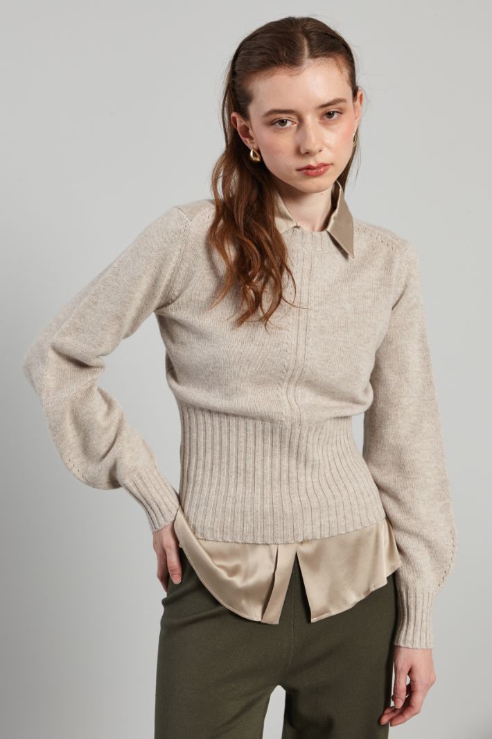 Fitted sweater Intrend - 3