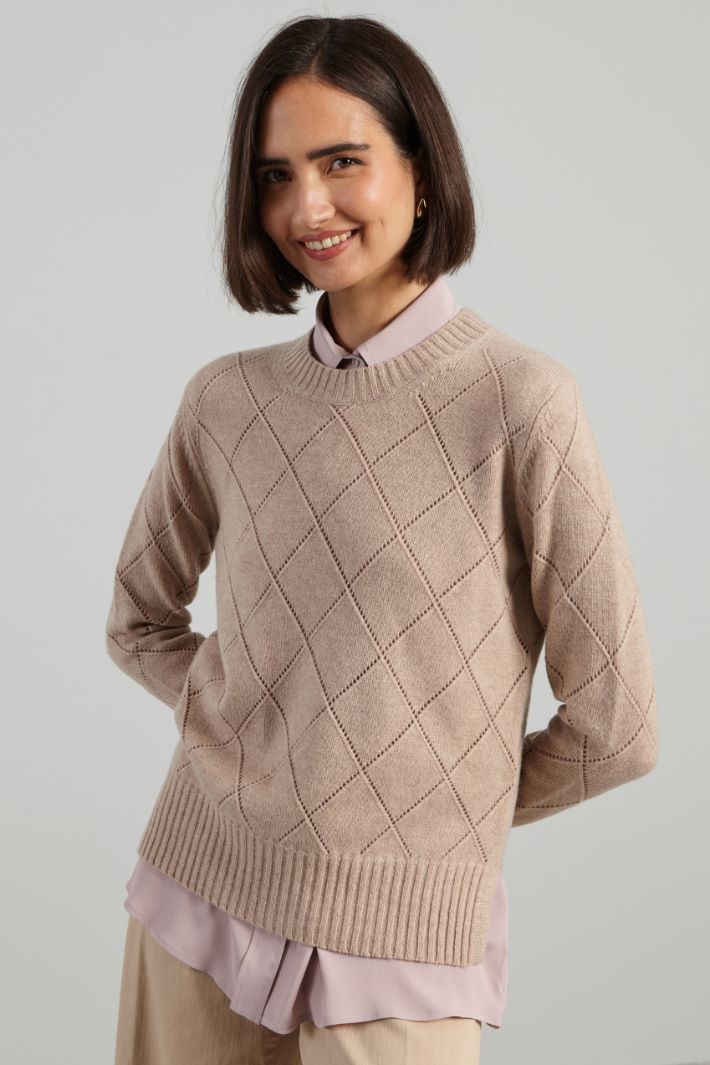 Argyle sweater Intrend - 3