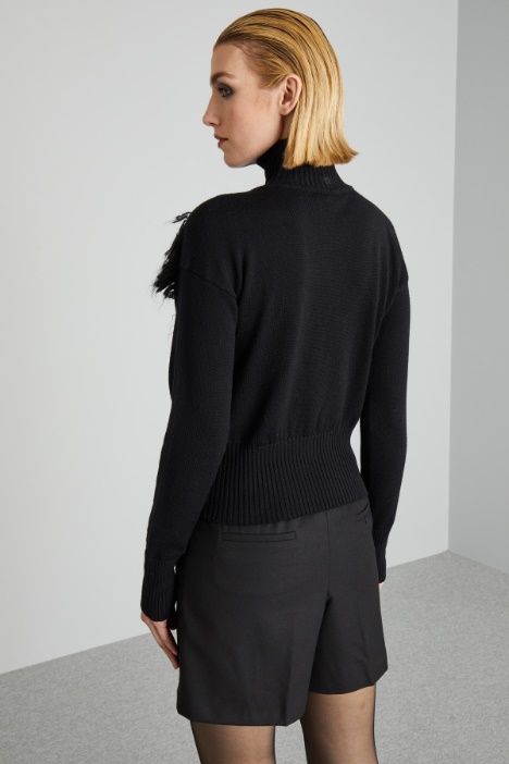 Maglia in similpelliccia