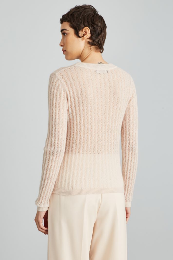 Mohair gauze sweater Intrend - 2