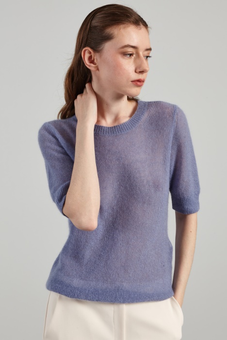 Mohair gauze sweater Intrend