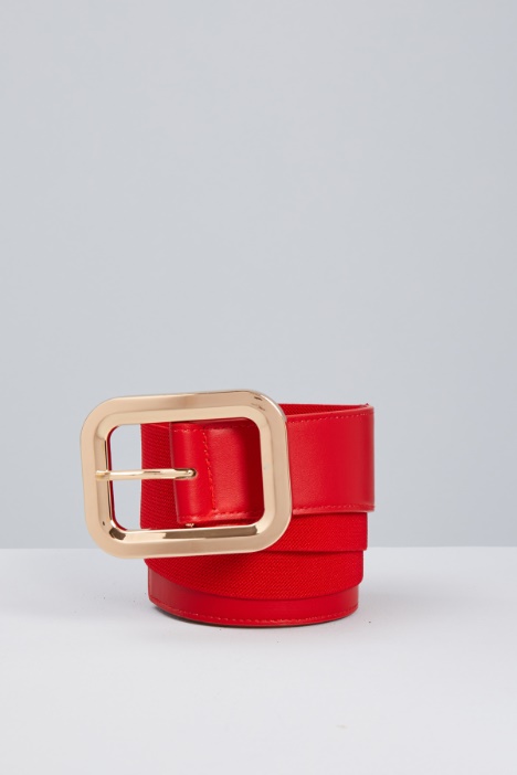 Elastic belt with buckle Intrend