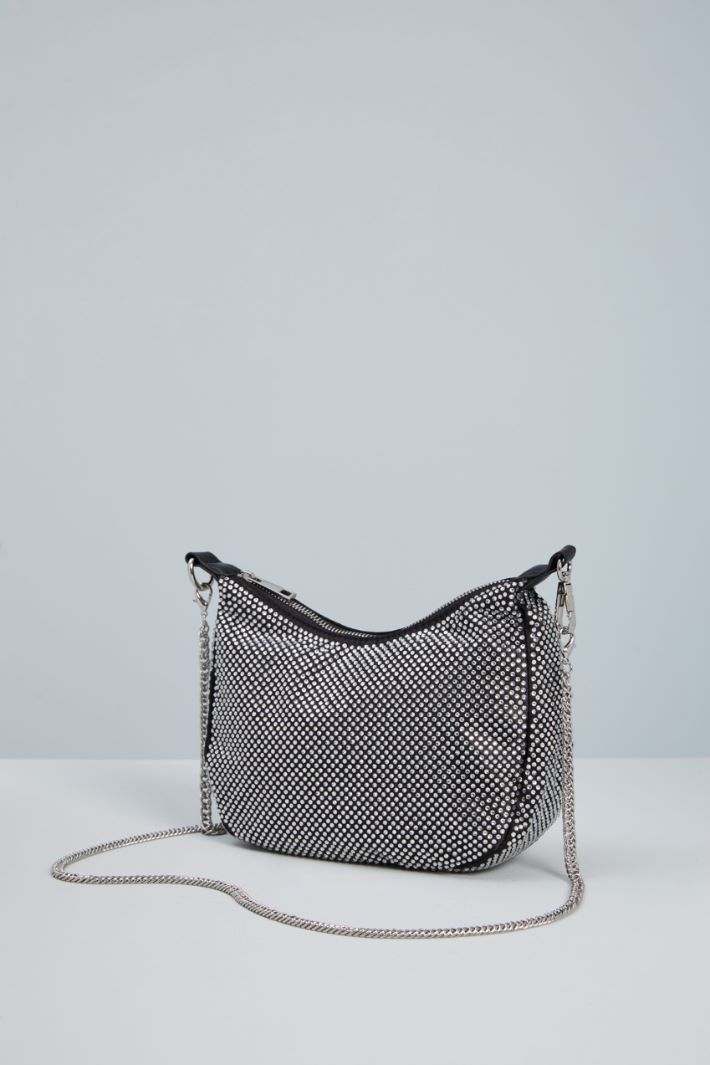 Crossbody bag with rhinestones Intrend - 2