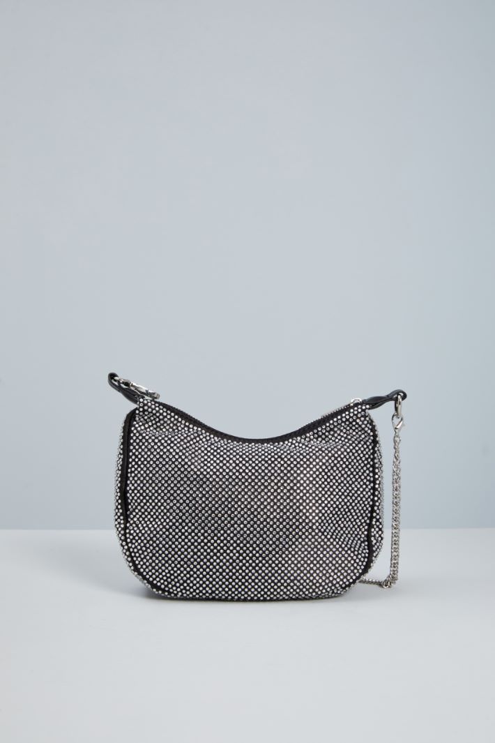 Crossbody bag with rhinestones Intrend - 3