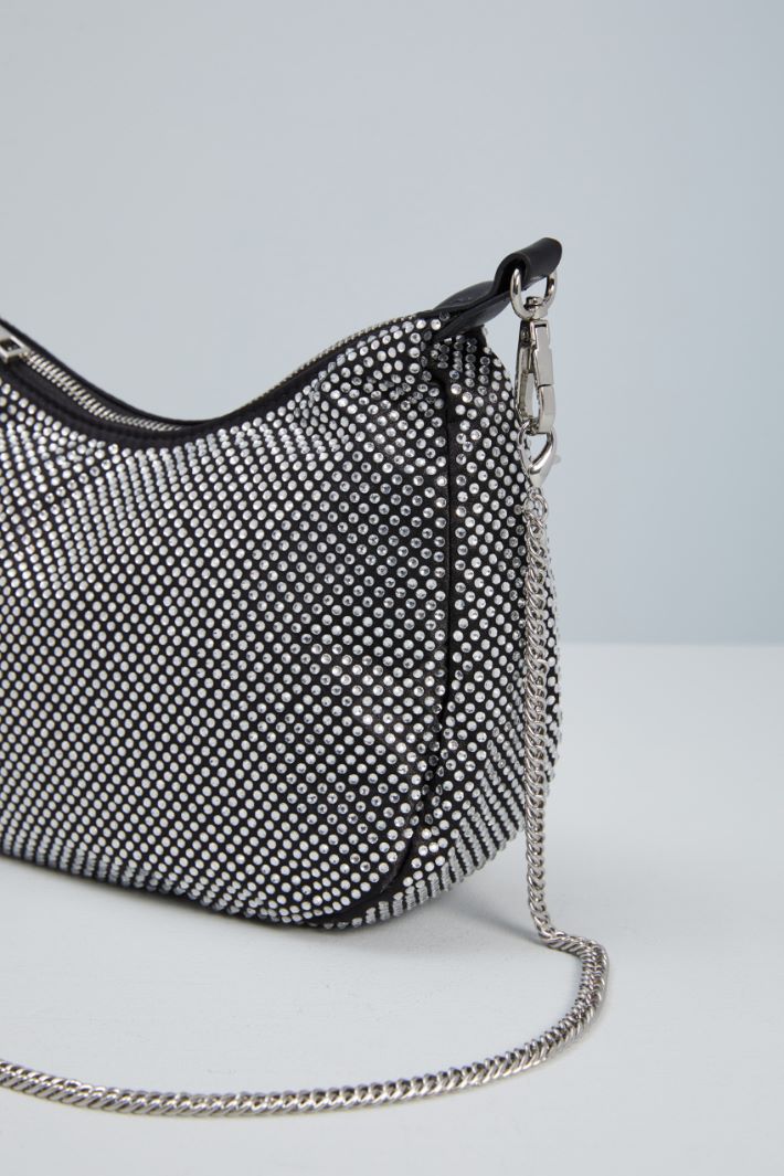 Crossbody bag with rhinestones Intrend - 4