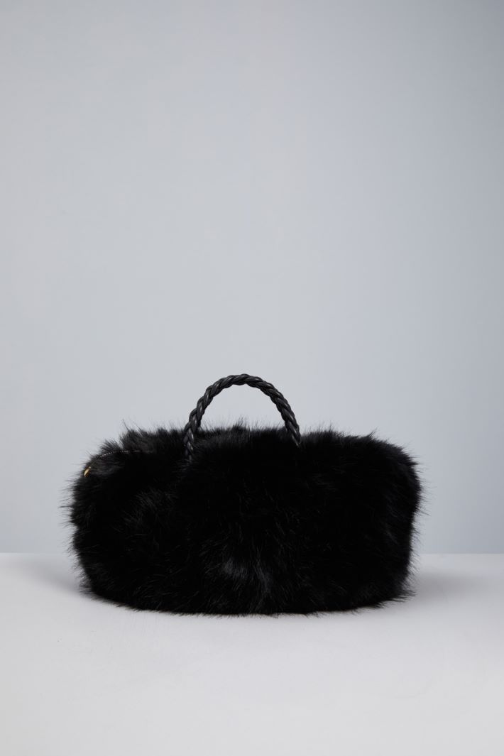 Fur effect bag Intrend - 3