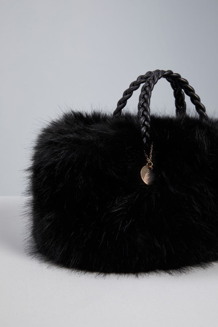 Fur effect bag Intrend - 4