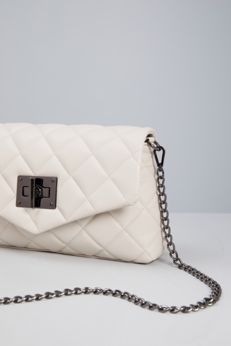 Tracolla in similpelle imbottita