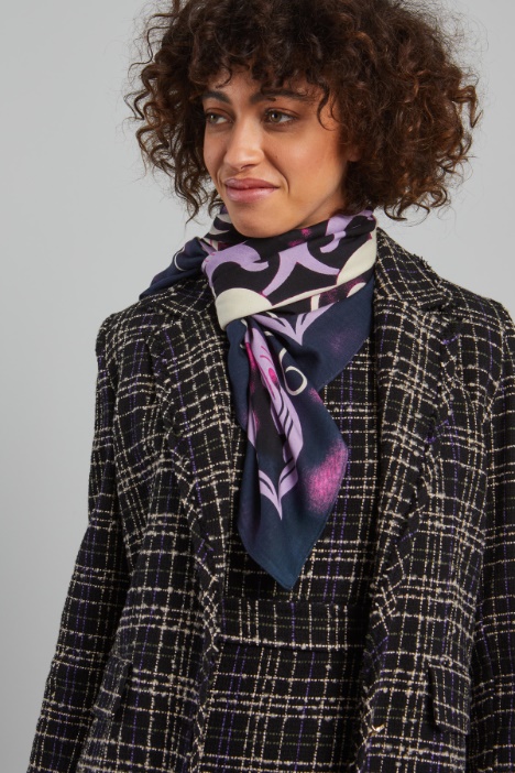 Fular de lona de viscosa