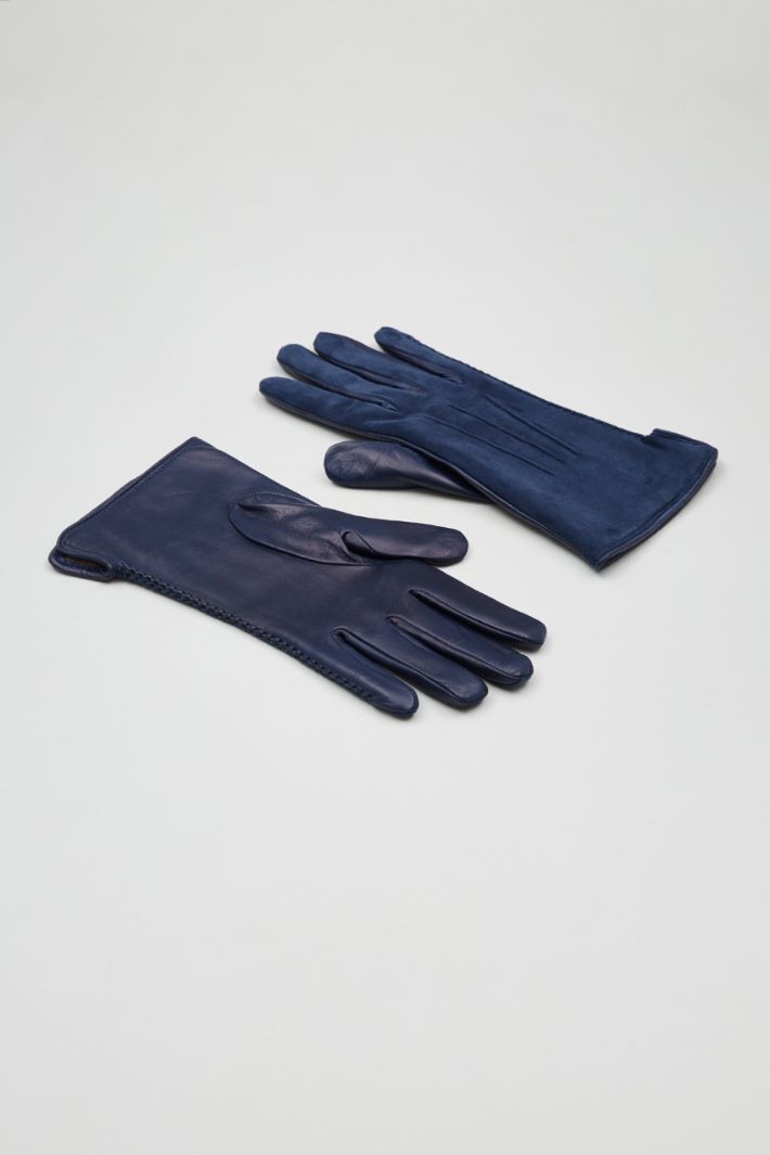 Suede effect gloves Intrend