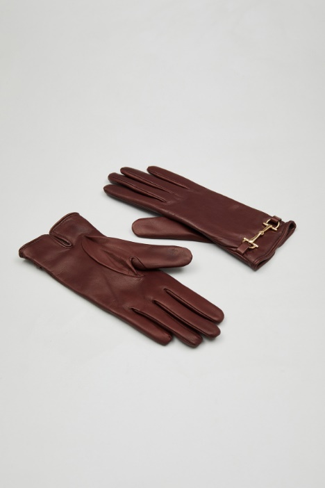 Gloves with clamp Intrend