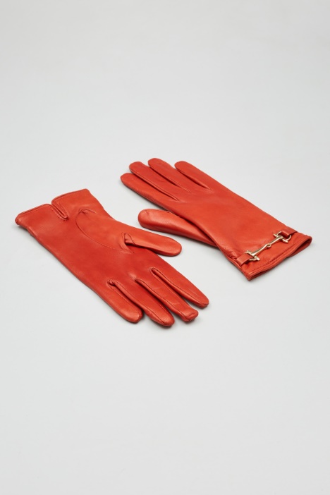 Gloves with clamp Intrend