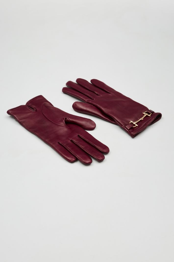 Gloves with clamp Intrend